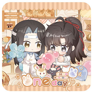 アニメ「魔道祖師」 1日店長Ver. デフォルメ 缶バッジ