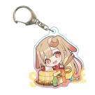 【グッズ-キーホルダー】超かぐや姫！ ぎゅぎゅっとアクリルキーホルダー かぐや【再販】