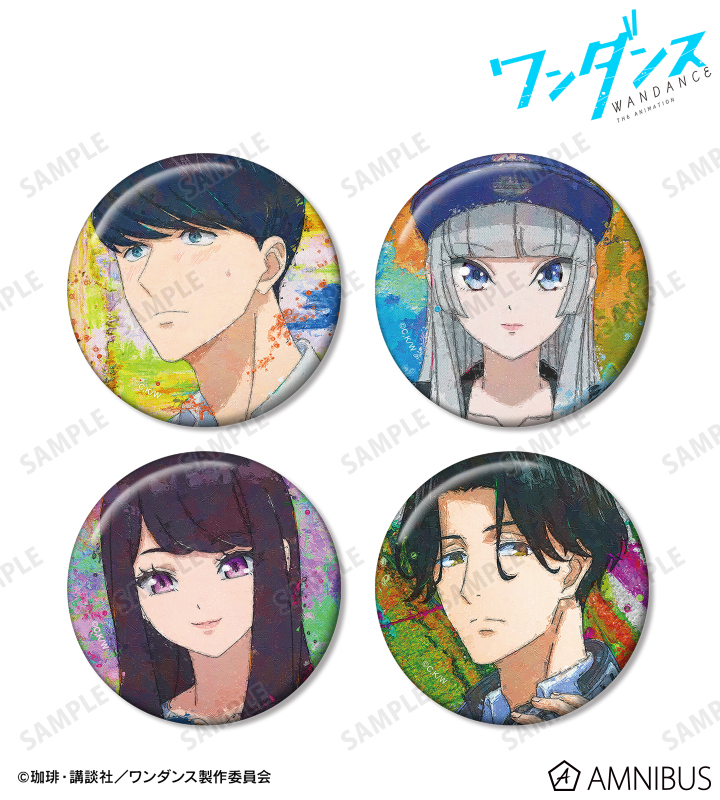 grunge CANVAS 缶バッジ4個セット