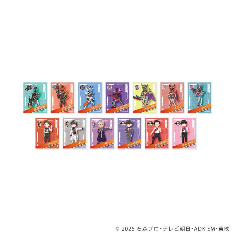 アクリルカード「仮面ライダーゼッツ」02/コンプリートセット(全13種)(グラフアートイラスト)
