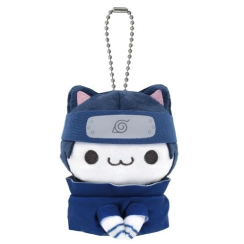 バンダイナムコヌイ(Bandai Namco Nui) NARUTO Chibiぬいマスコット×MEGA CAT PROJECT ニャルト！うちはサスケ 2593220 本体サイズ：座り約H110mm