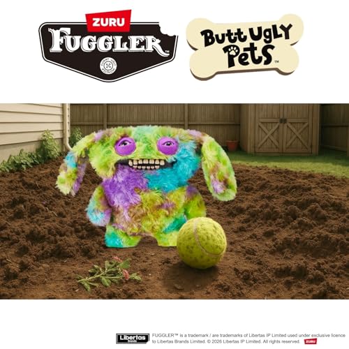 ファグラー バット アグリー ペッツ アンダールー Fuggler BUTT UGLY PETS Count Underoo McGoo - Cockapoo ぬいぐるみ 15731L 正規品