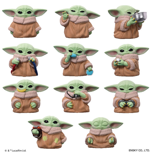 スター・ウォーズ マンダロリアン グローグー ソフビパペットマスコット 11個入りBOX