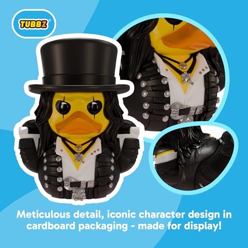 TUBBZ ボックス版:アリス・クーパー コスプレ ラバーダック ビニールフィギュア – アリス・クーパーのファンのための公式コレクタブル。