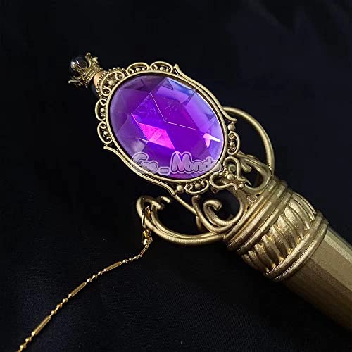 Cos Monde ツイステッドワンダーランド グッズ 式典服 制服 魔法杖 魔法筆 宝石ペン 鍵 カギ おもちゃ コスプレコスチューム小物 道具 胸 腰 飾り物 コレクション (筆のサック+筆,ポムフィオーム寮)