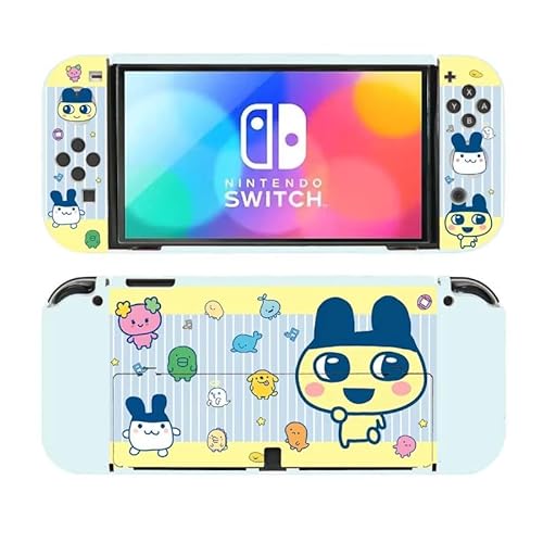 たまごっち グッズ Switch 2保護ケース Switch/OLED カバー 分体式カバー ゲーム機保護カバー 多機種対応 耐衝撃 軽量 総合保護 着脱簡単 コレクション 萌えグッズ 可愛い 贈り物 ギフト 非公式 (OLED適用ケース セット01) [並行輸入品]