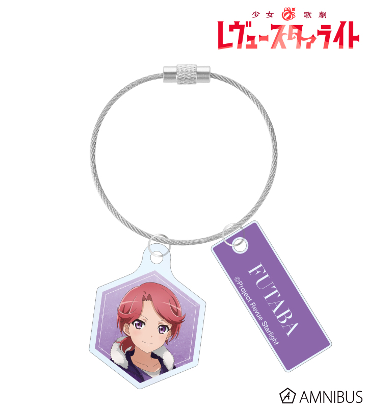 アニメ放送5周年記念 描き下ろし 石動 双葉 SNOW QUEENver. 2連ワイヤーアクリルキーホルダー