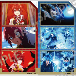 ディズニー ツイステッドワンダーランド ザ アニメーション トレーディングスリムキーホルダー 場面写 10個入りセット