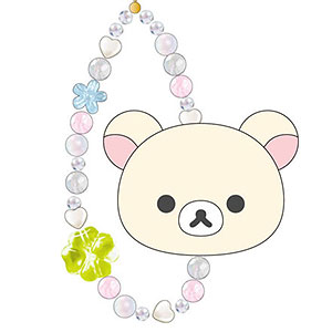 リラックマ フェイスマスコットストラップ コリラックマ