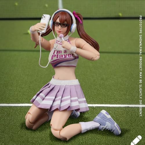 HiPlay CRAZY FIGURE 1/12 スポーツ少女 ヨーヨー LT005 可動フィギュア 塗装済み 完成品