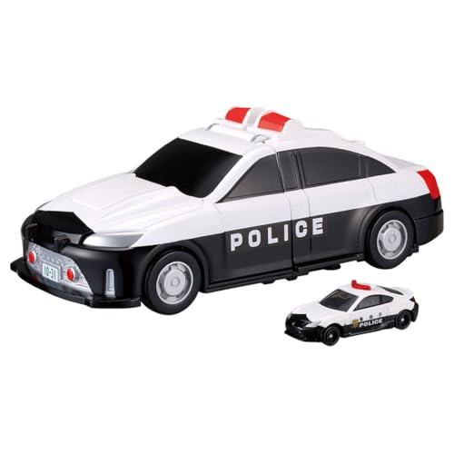 タカラトミー(TAKARA TOMY) トミカ トミカビークルタウン 変形パトロールカー (トミカ付き) ミニカー おもちゃ 3歳以上