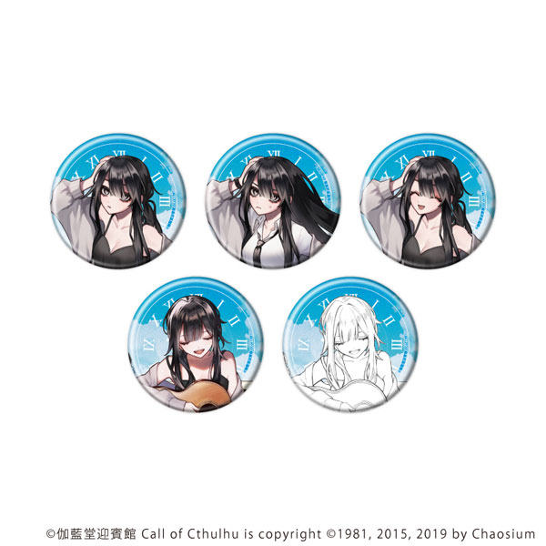 缶バッジ「凍夏」01/公式イラスト 5個入りBOX