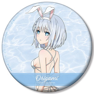 アニメ「デート・ア・ライブV」 描き下ろし 鳶一折紙 水着バニーver. 100mm缶バッジ