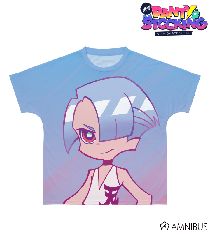 ポリエステル Ani-Art clear label フルグラフィックTシャツ/ユニセックス