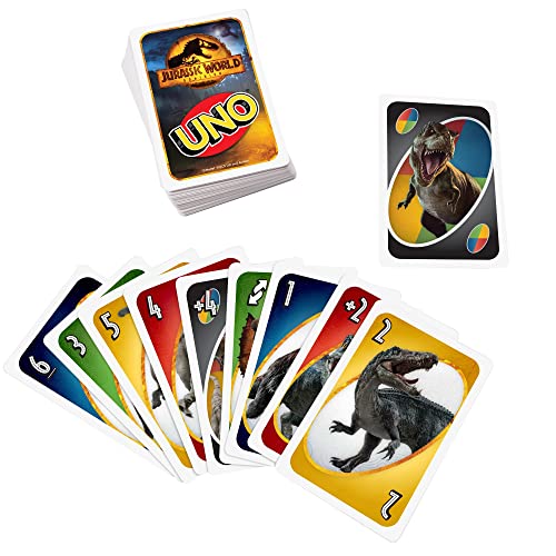 マテルゲーム(Mattel Game) ウノ(UNO) ジュラシック・ワールド/新たなる支配者 【7才~】 HMY60