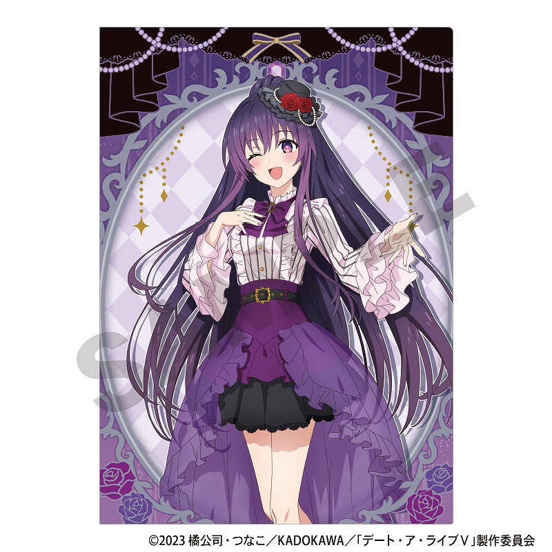 デート・ア・ライブV_シングルクリアファイル 夜刀神十香 ゴシックドール