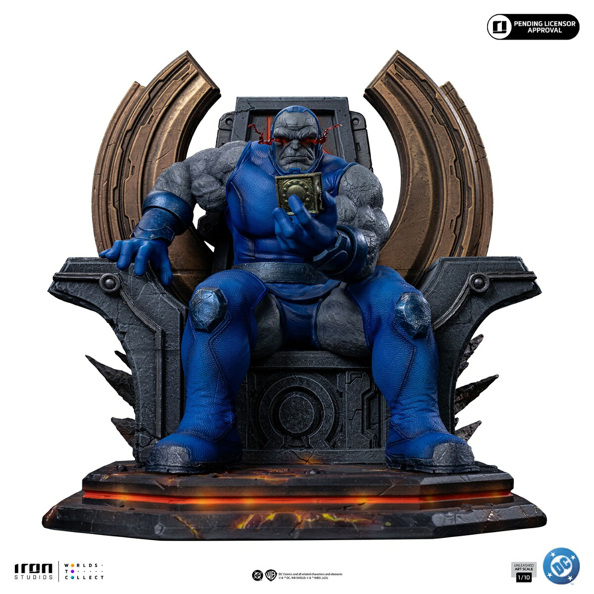 『DC』 【アイアン・スタジオ スタチュー】 「アートスケール」 1/10スケール ダークサイド（アンリーシュド）［コミック］ (フィギュア)【クレジットカード決済限定】