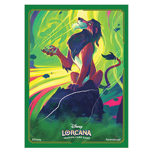 ディズニー・ロルカナ・TCG 日本語版 公式カードスリーブ「スカー 執念深きライオン」 パック