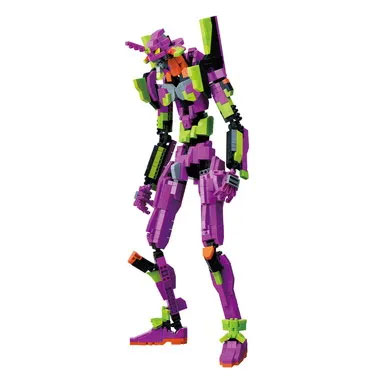 ナノブロック エヴァンゲリヲン新劇場版 初号機 デラックスエディション[カワダ]《発売済・在庫品》