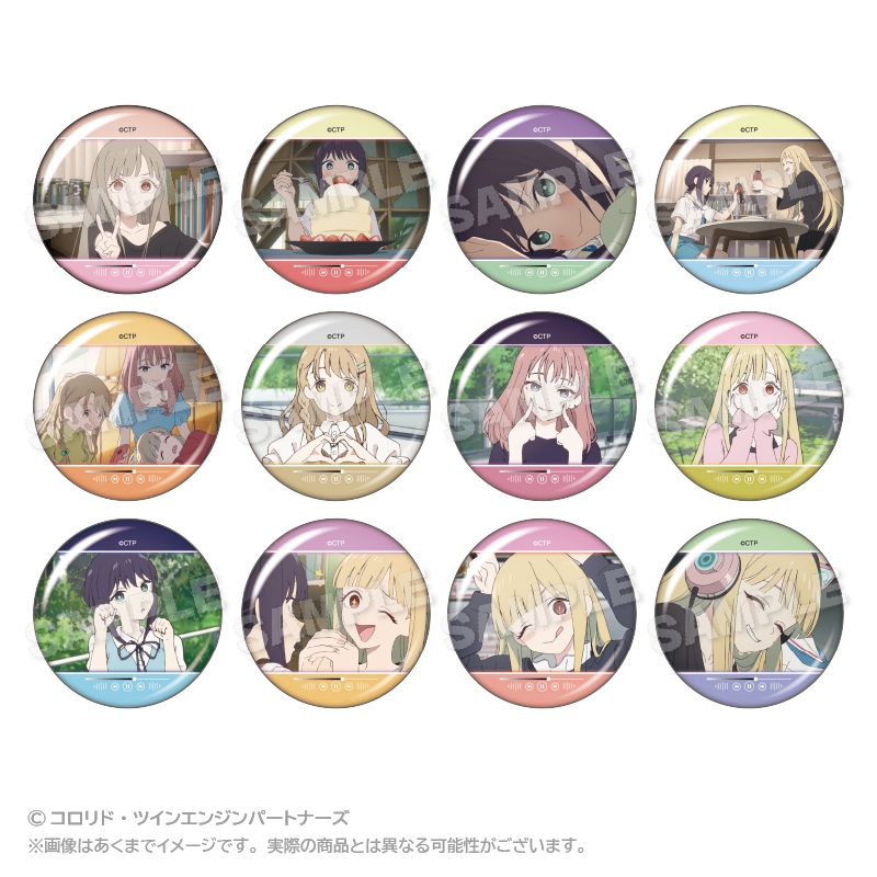 超かぐや姫！ トレーディングメモリーズ缶バッジ 現実ver.