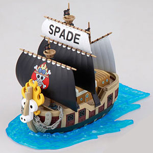 ワンピース 偉大なる船コレクション スペード海賊団の海賊船 プラモデル