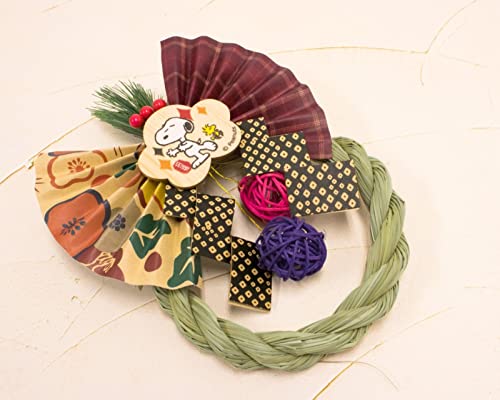 山一商店 正月飾り スヌーピー リース飾り R-98505