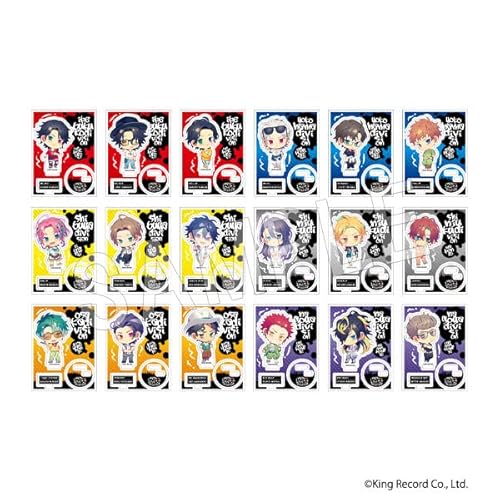 中外鉱業 ヒプノシスマイク Division Rap Battle トレーディングアクリルスタンド BOX商品 全18種 18個入り アクリル製