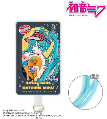 ANGEL BLUEコラボ 描き下ろし 初音ミク Art by 甘春わすれ フォンタブ ver.B