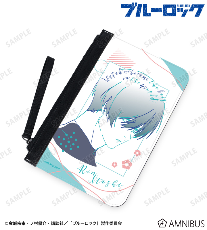 糸師 凛 lette-graph PUレザーフラットポーチ