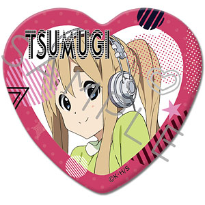 『けいおん！』 ハート型缶バッジ D(琴吹紬)