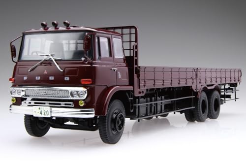青島文化教材社(AOSHIMA) ザ☆トラック No. 01 1/32 三菱ふそう T951 後期型 平ボデー プラスチック製 プラモデル