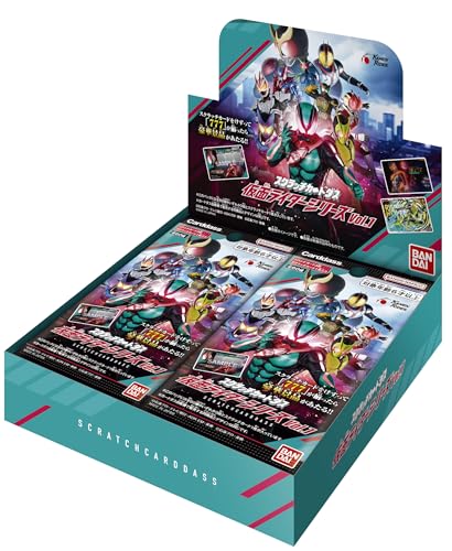 [バンダイ(BANDAI)] スクラッチカードダス 仮面ライダーシリーズVol.1（BOX20個入り）（初回購入特典：限定カード1枚付き）