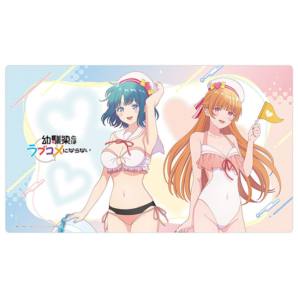 幼馴染とはラブコメにならない 描き下ろし ラバーマット(マリンセーラー水着)