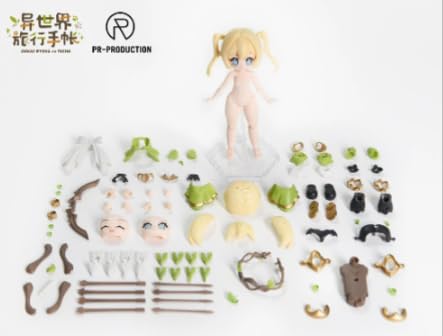 「HAORAYU」PR Production 異世界旅行手帳 PR04 新米エルフ レベッカ・ヒル 可動モデル 美少女 プラモデル