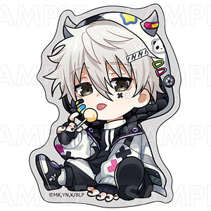 TVアニメ『ブルーロック』でびデコパーカー ちびキャラver. ダイカットステッカー 凪誠士郎