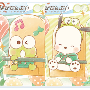 アクリルカード「はぴだんぶい」17/グラフアートイラスト 6個入りBOX