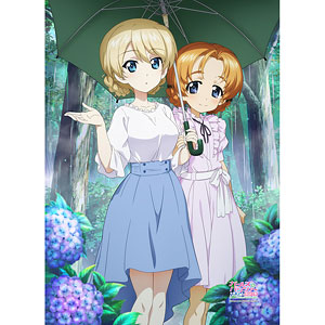 [ガールズ＆パンツァー 最終章]B2タペストリー(ダージリン＆オレンジペコ/傘)