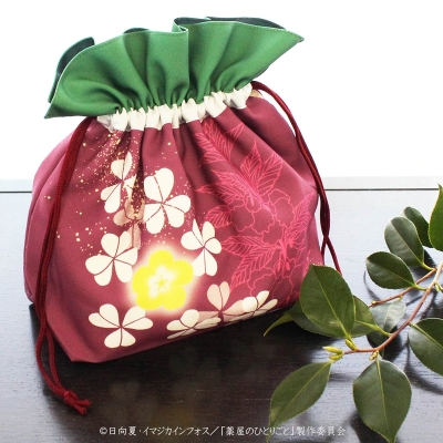 【グッズ-バッグ】薬屋のひとりごと 巾着バッグ 猫猫【再販】