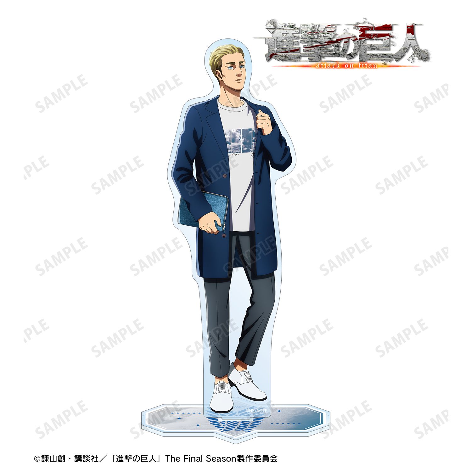 進撃の巨人_描き下ろし エルヴィン シミラールックver. 第2弾 BIGアクリルスタンド