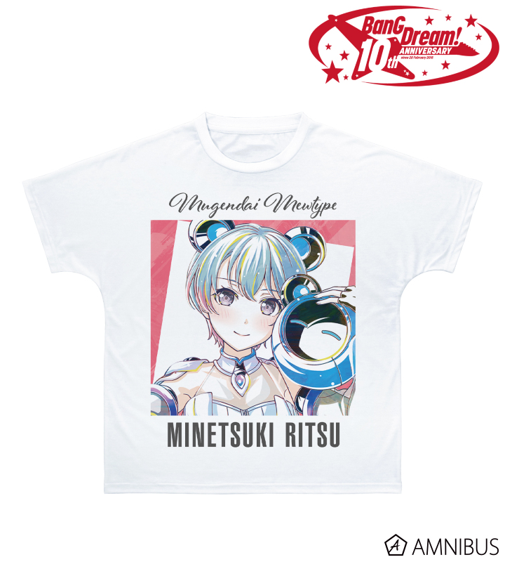 峰月 律 Ani-Art 第6弾 フルグラフィックTシャツ/ユニセックス