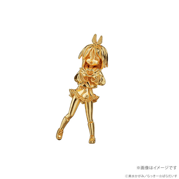 【限定販売】らき☆すた 柊つかさ ミニフィギュア シルバー(イエローゴールドコーティング)