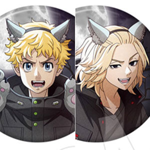 東京リベンジャーズ トレーディンググリッター缶バッジ Autumn Night ver. TypeA 8個入りBOX