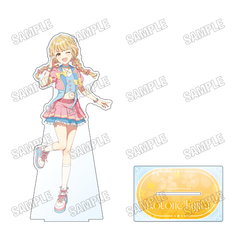「学園アイドルマスター」 描き下ろしBIGアクリルスタンドLL[サクライロver.](3)藤田ことね