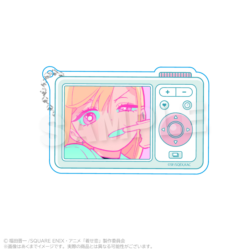 その着せ替え人形は恋をする Season2_デジカメ風アクリルキーホルダー 喜多川 海夢 ED1