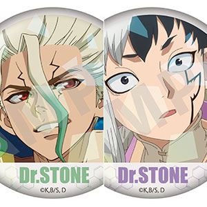 「Dr.STONE」トレーディングキラキラ場面写缶バッジ 10個入りBOX