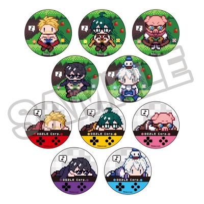 【グッズ-バッチ】ドズル社 PIXEL ART 缶バッジ【再販】