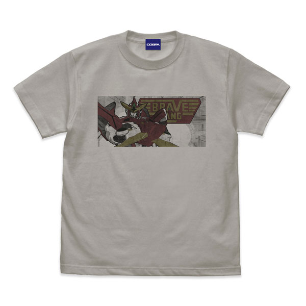 勇気爆発バーンブレイバーン ブレイバーン ウォールアート Tシャツ/LIGHT GRAY-L(再販)