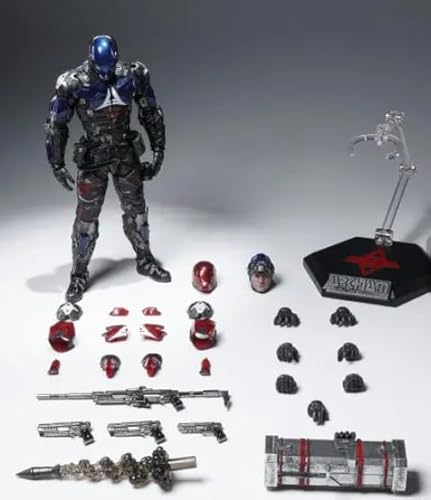 [AC]良品制造 U-P-Finegures 1/12 アーカムナイト 可動 アクションフィギュア ヘット 素体 衣装 アクセサリー フルセット