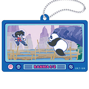 TVアニメ「らんま1/2」第2弾 シャカシャカキーホルダー 1(早乙女乱馬 ＆ 玄馬(パンダ))