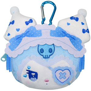 マイメロディ＆クロミ クロミ DOLLY MIX水色天使デザイン フェイスポーチ